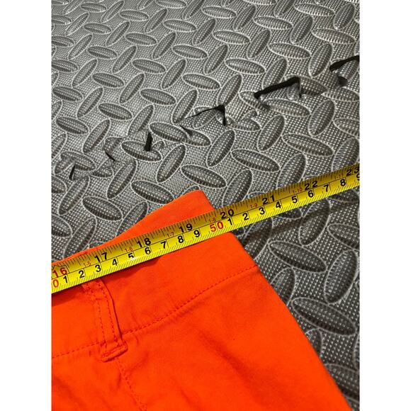 Maeve Pants Women's 20W Orange The Colette High Rise Wide Leg Linen Anthro - Picture 6 of 8